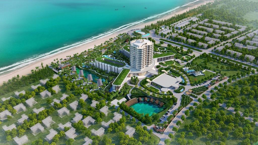 phoi canh condotel intercontinental phu quoc