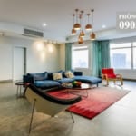 Cho thuê penthouse Saigon Pearl Sapphire 4pn nội thất xịn view quận 1