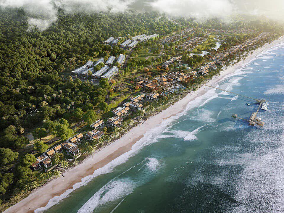 phoi canh biet thu bien park hyatt phu quoc