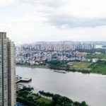 Opal Saigon Pearl cho thuê 2 phòng ngủ tầng 35 không nội thất view sông